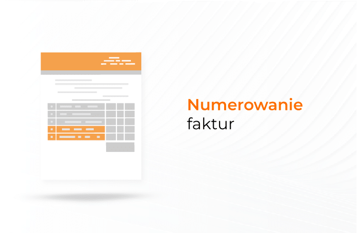 Numerowanie faktur